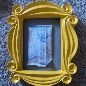 Yellow "Friends" Decorative Frame